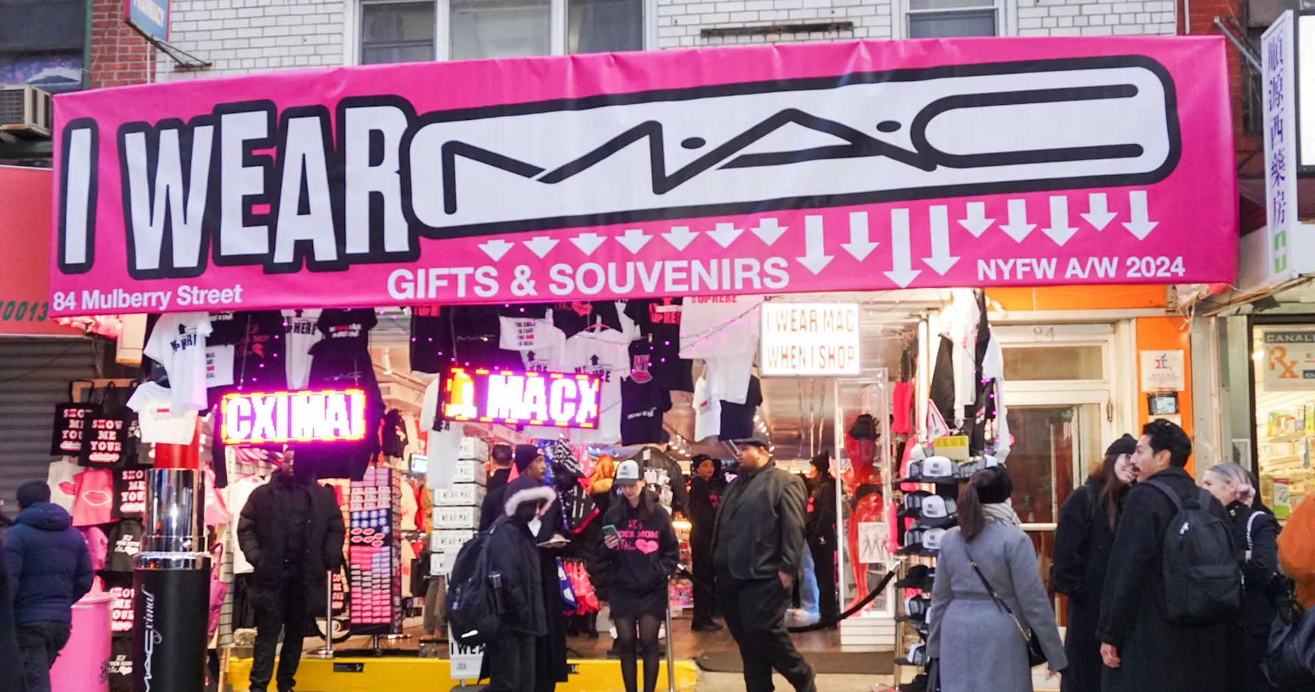 M.A.C Market on Canal Street.