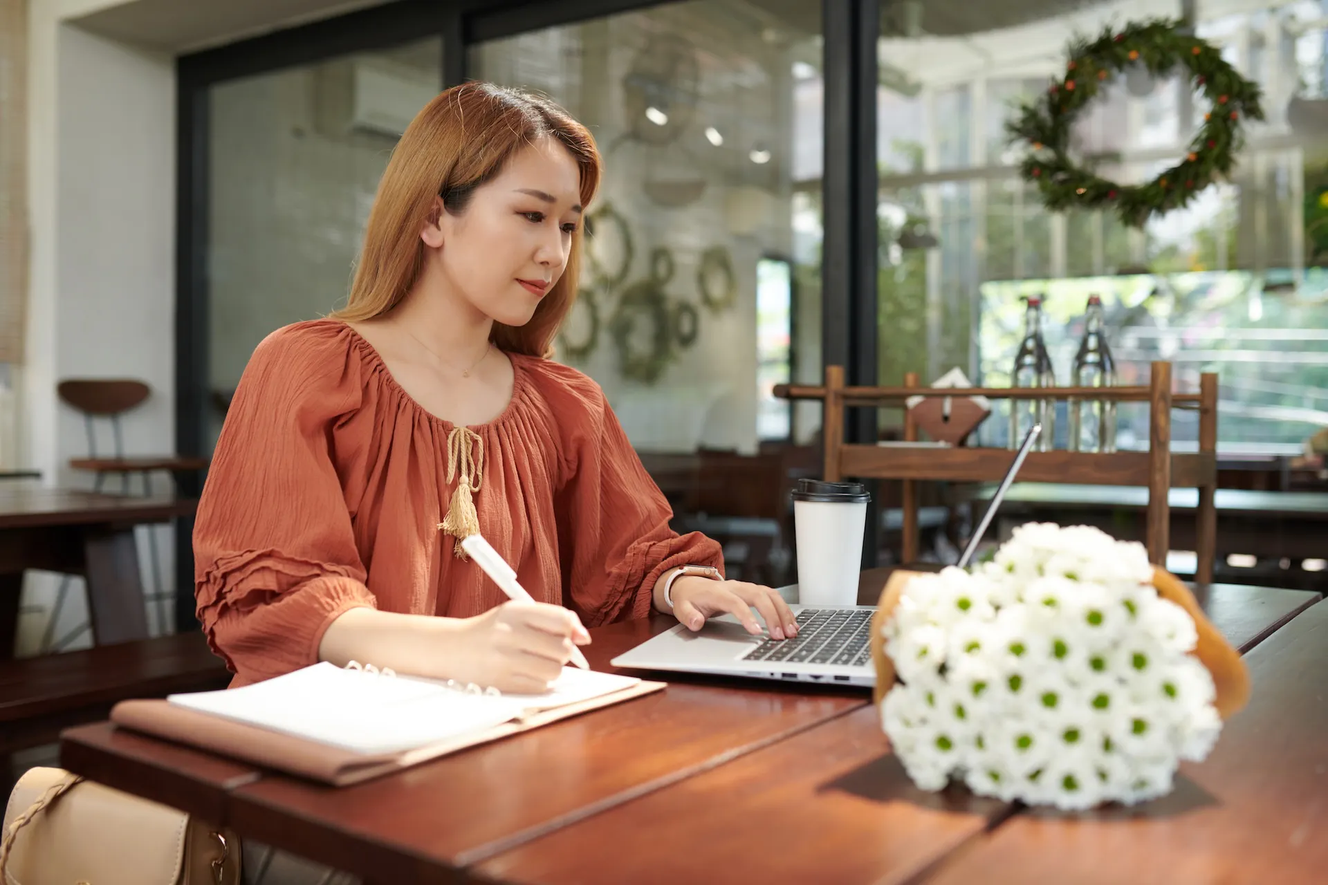 a branding manager working on a campaign direction