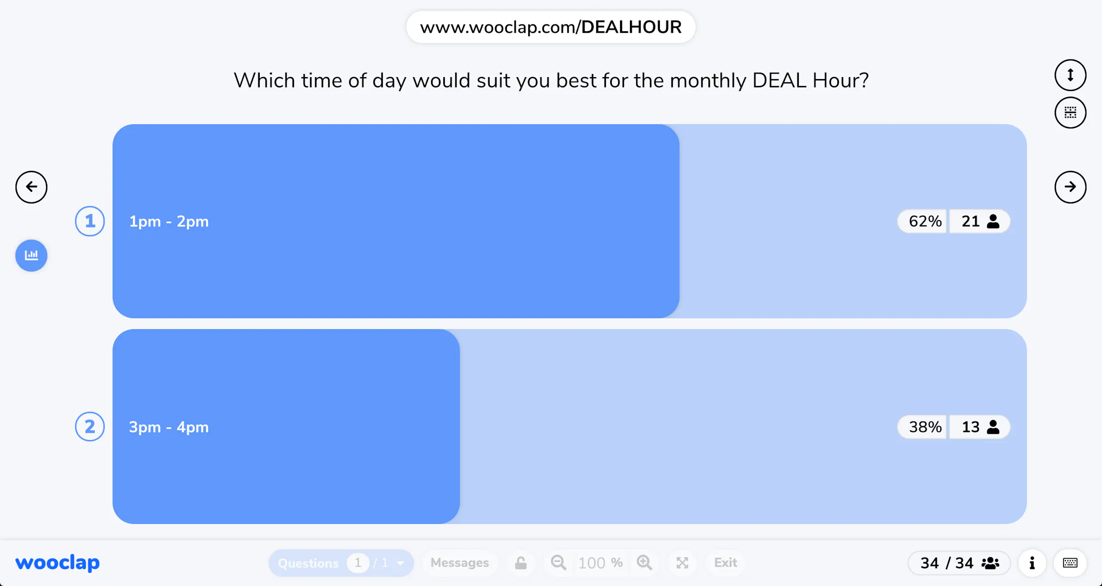 Wooclap Example Wooclap para las empresas: 4 ejemplos clave