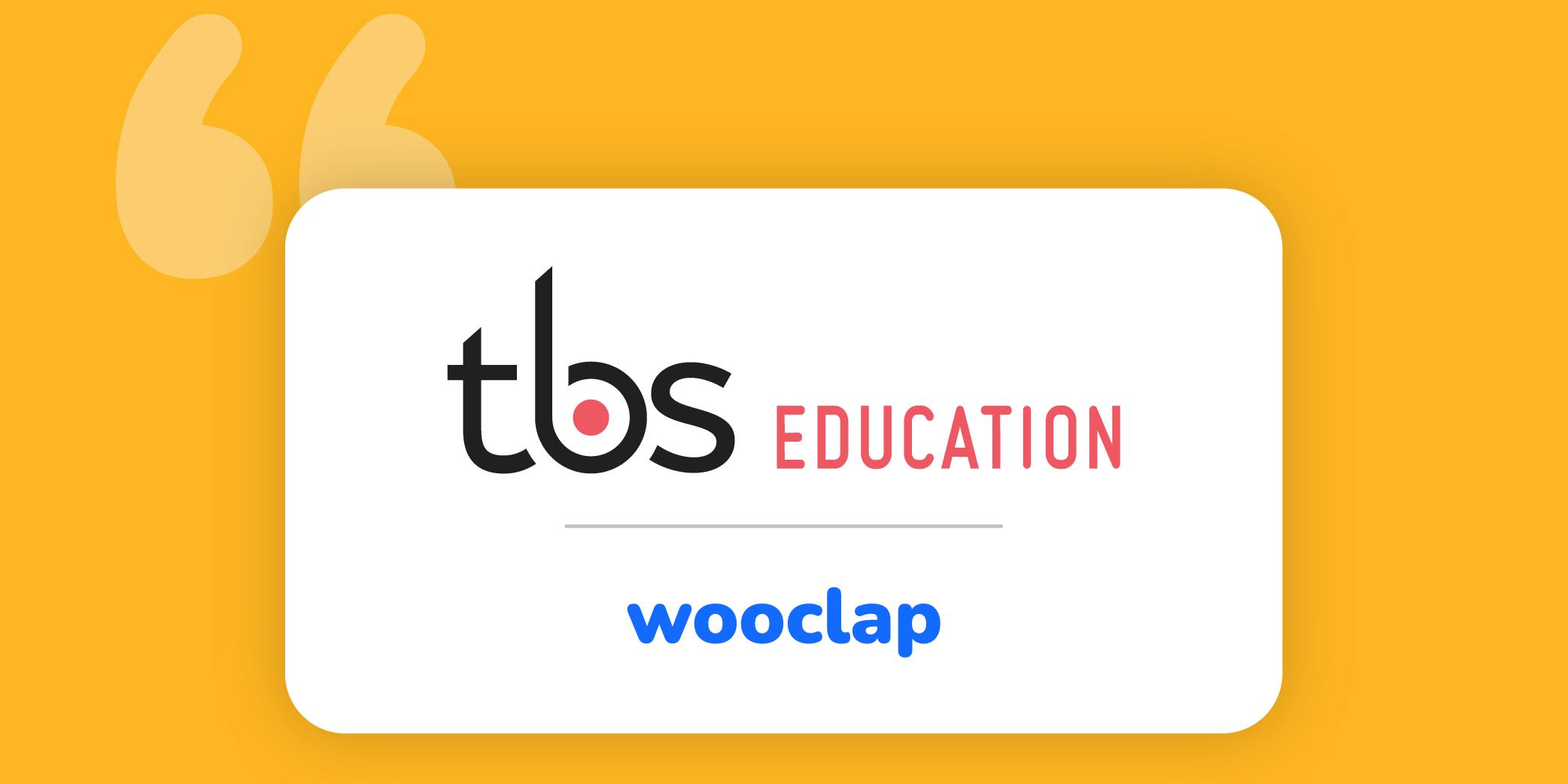 TBS Education et son projet pilote Wooclap 