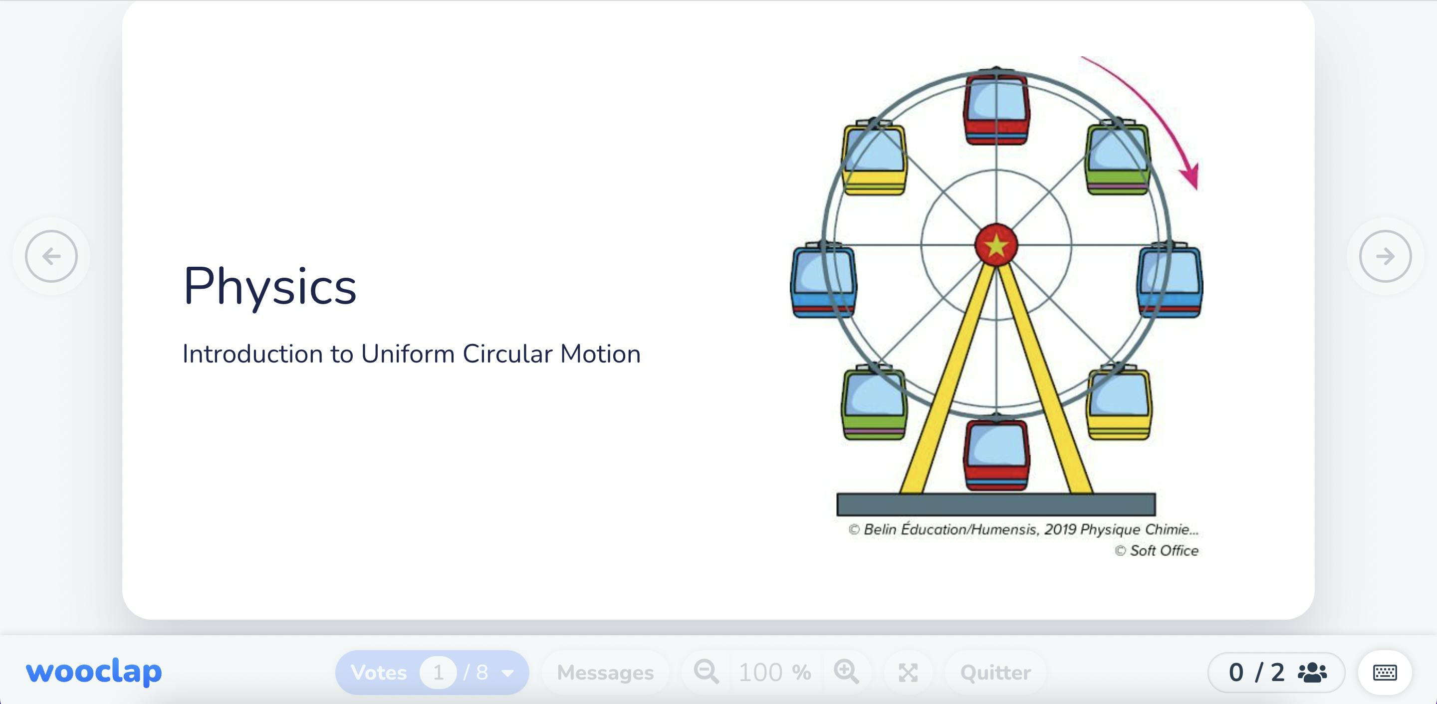 Introduction to Uniform Circular Motion