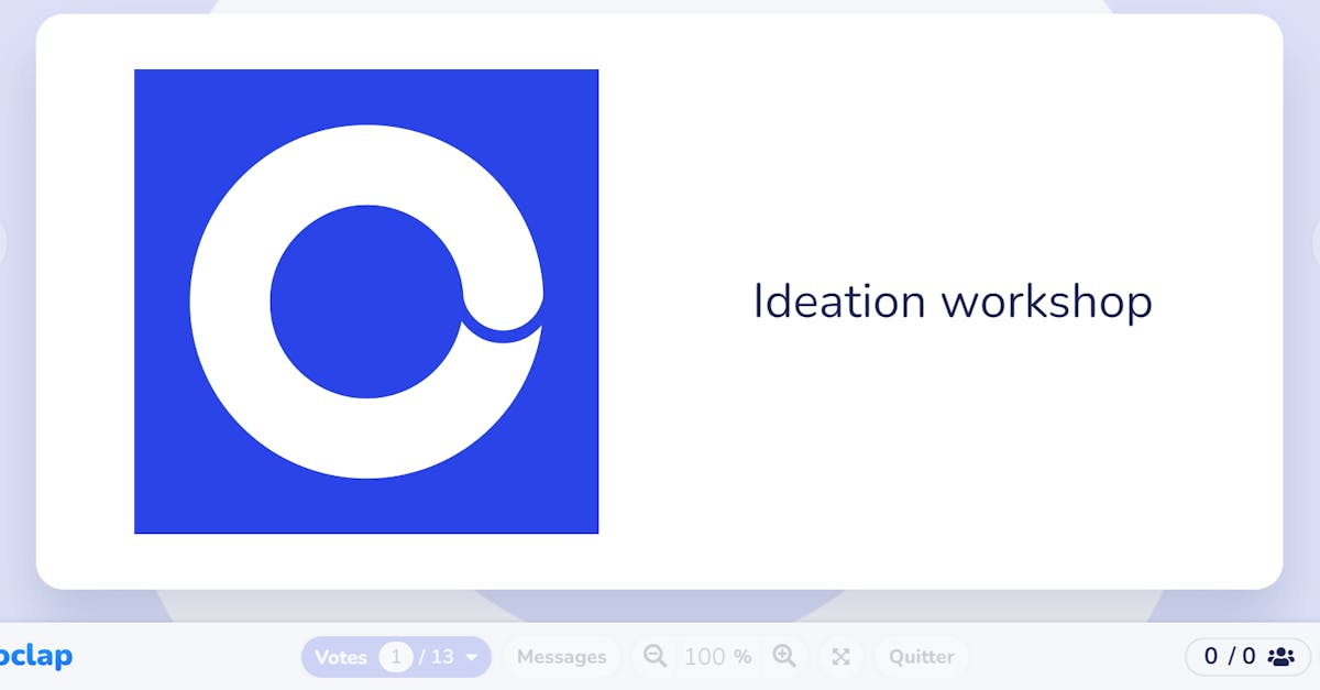 Ideation workshop by Cycle App