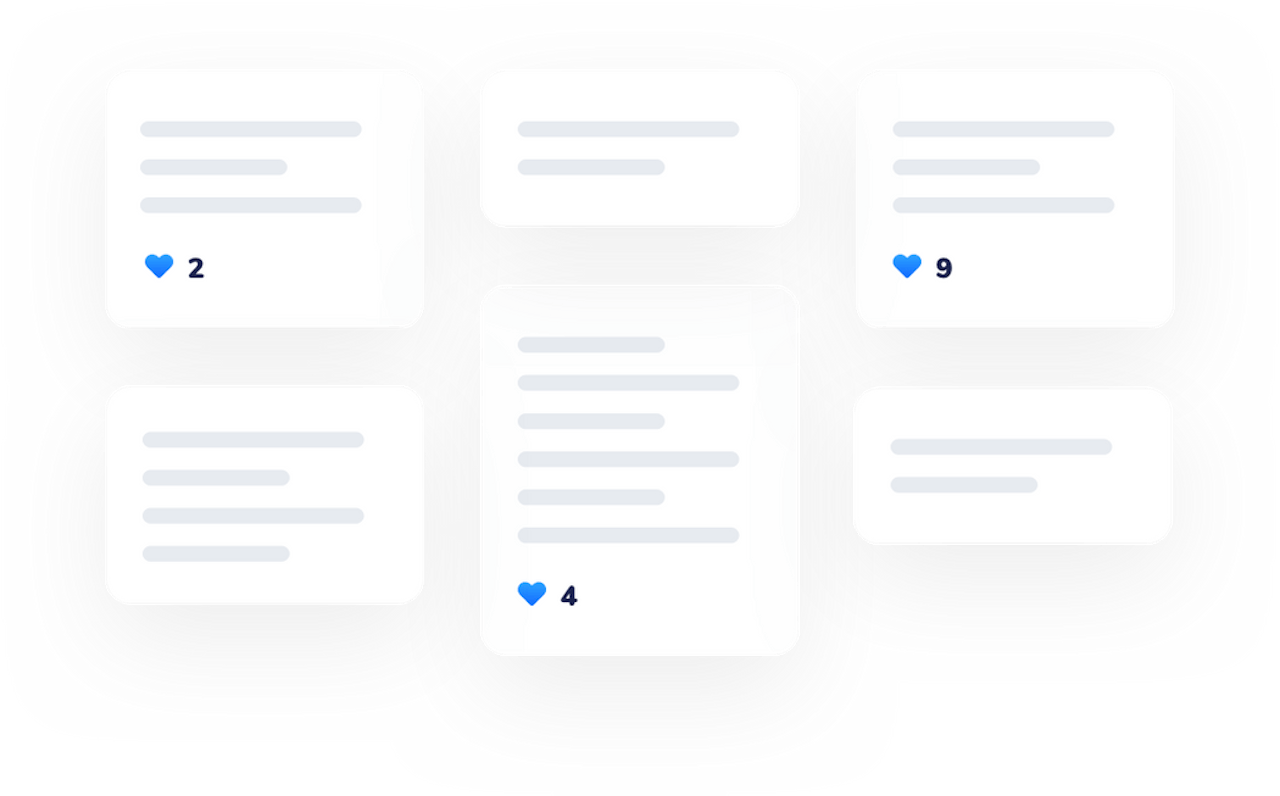 wall of messages