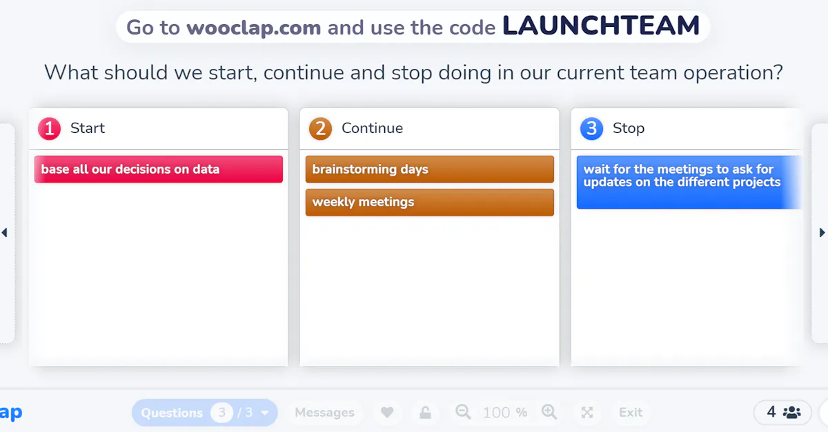 Wooclap Example Free Wooclap templates for easy content creation