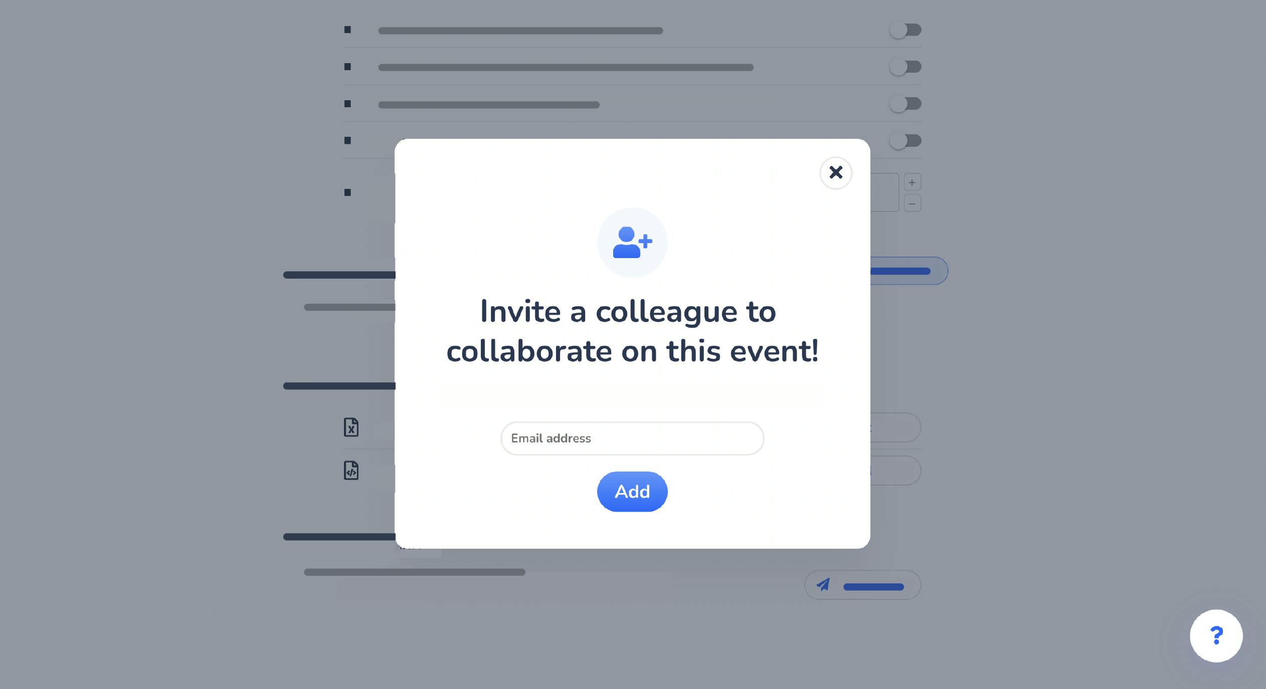 Collaboration feature Wooclap