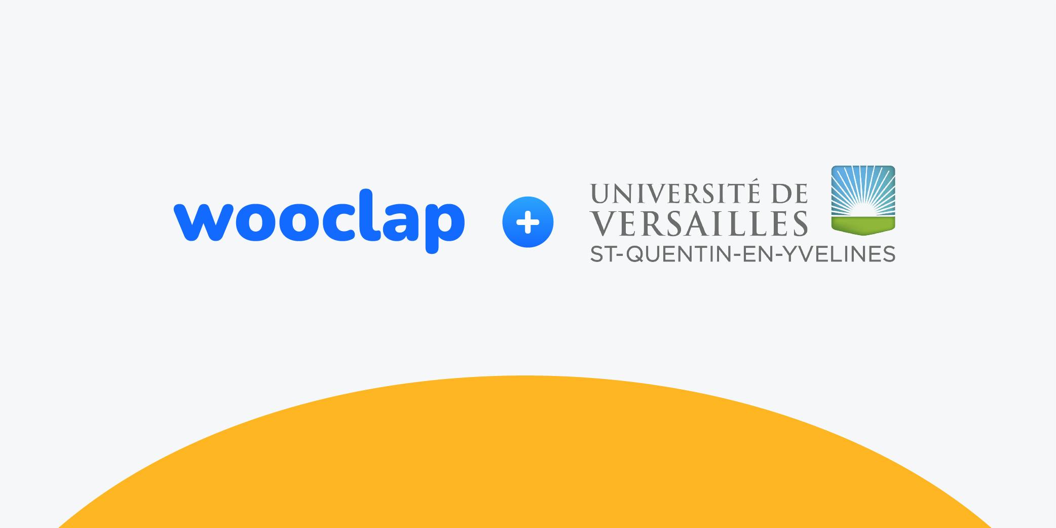 L’Université de Versailles (UVSQ) déploie Wooclap pour dynamiser ses cours!