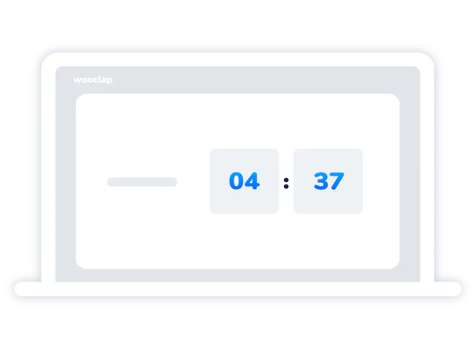 Launch A Free Online Timer In Seconds With Wooclap Launch a free online timer in seconds with wooclap
