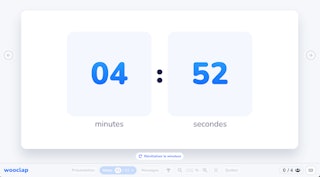 timer for Wooclap 