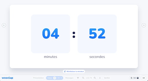timer for Wooclap
