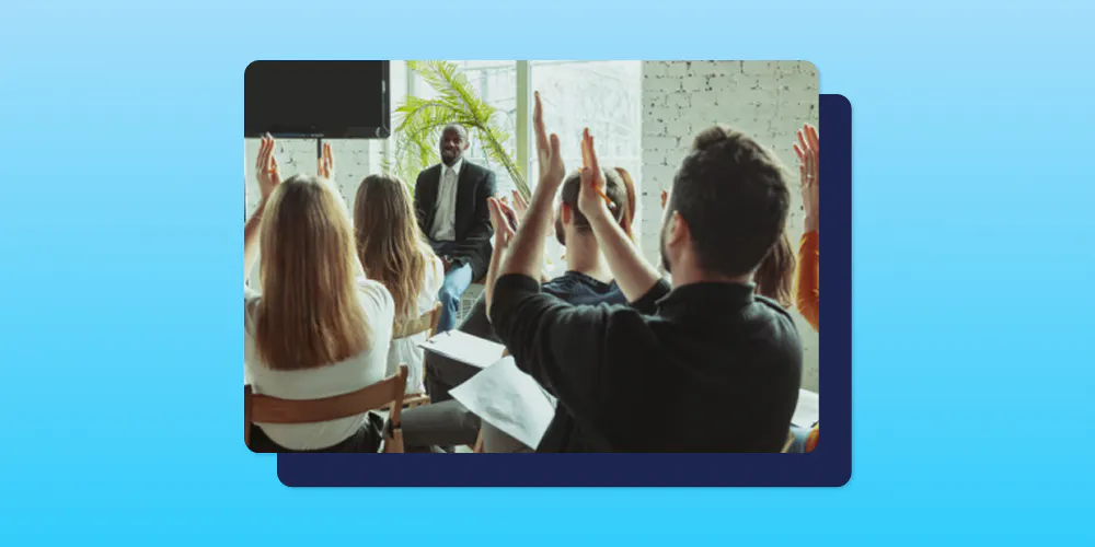 How to run live, interactive online polls?