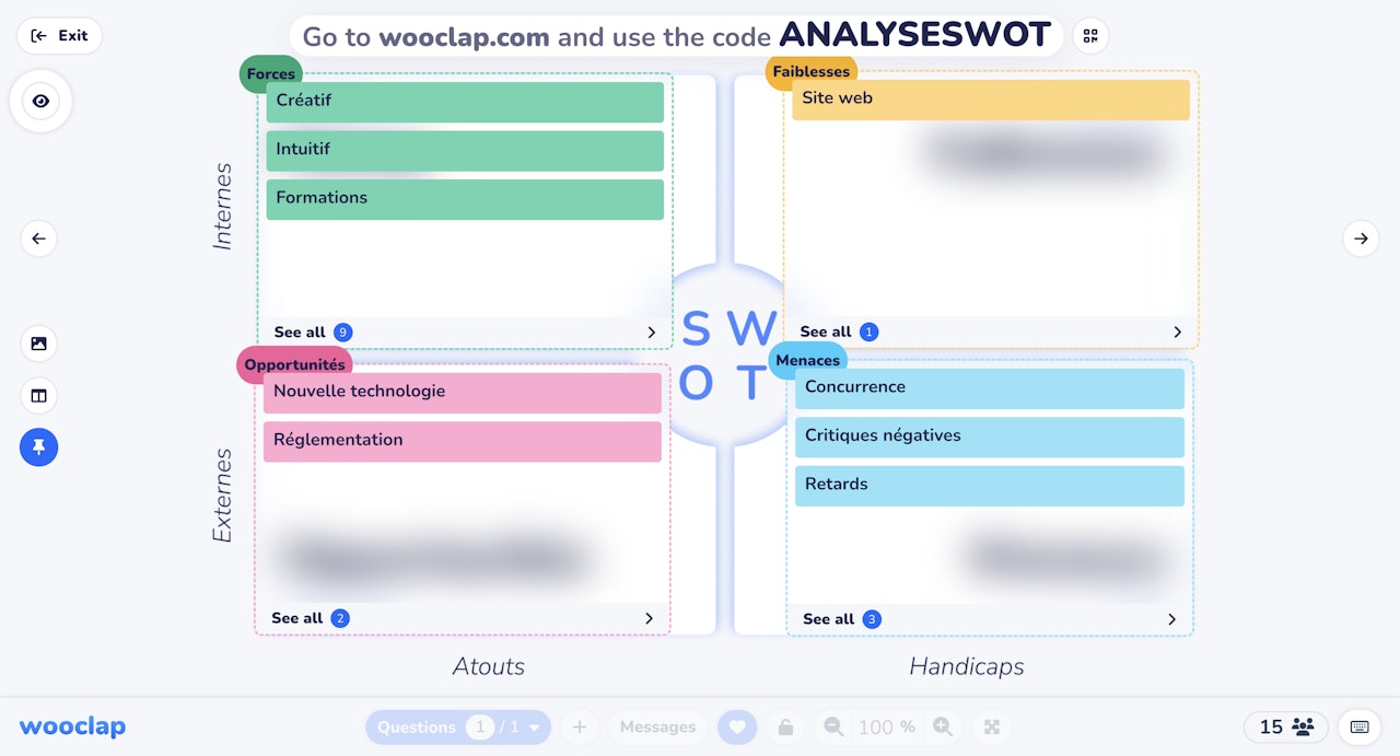 Quick presentation picture