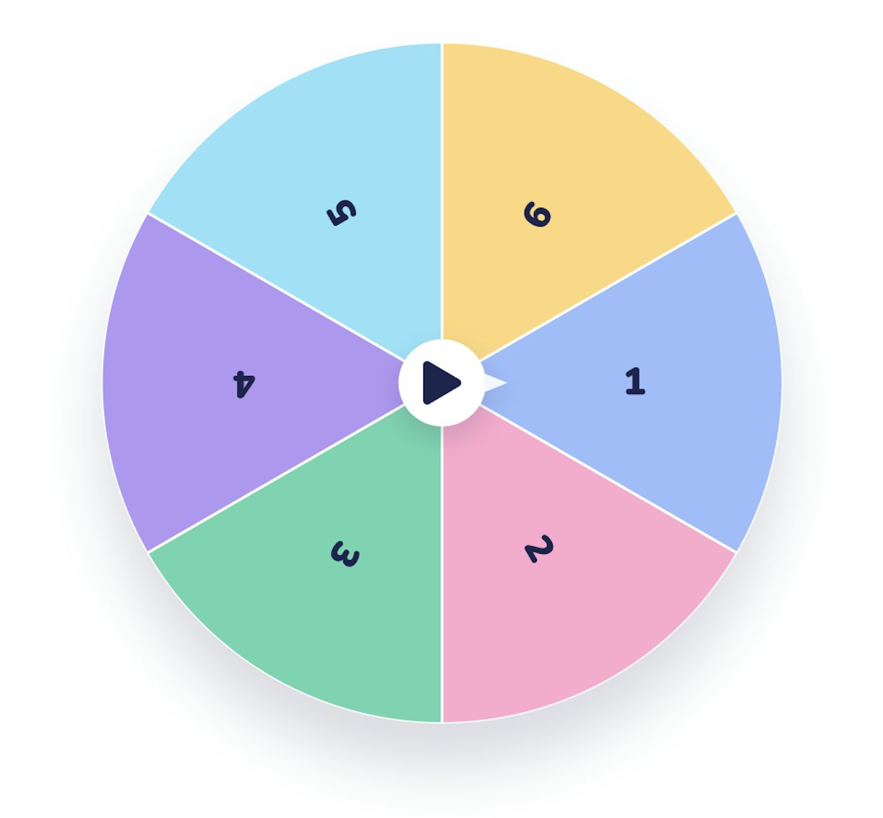Use the Number Picker wheel to engage your audience at a meeting or energize your students in the classroom!