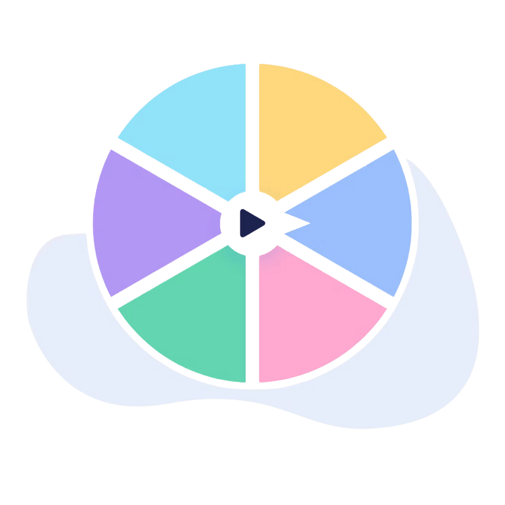 Spin the wheel illustration
