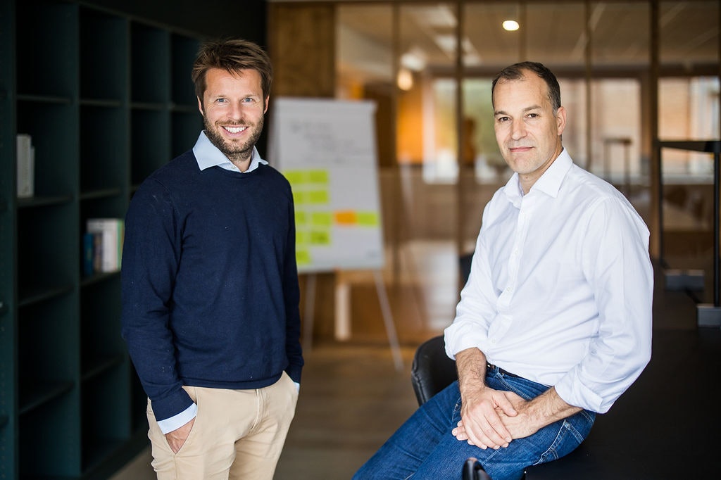 Wooclap raises 25 million from Impact Expansion - Sebastion Lebbe founder of Wooclap and Baudouin Corman, CEO of Wooclap