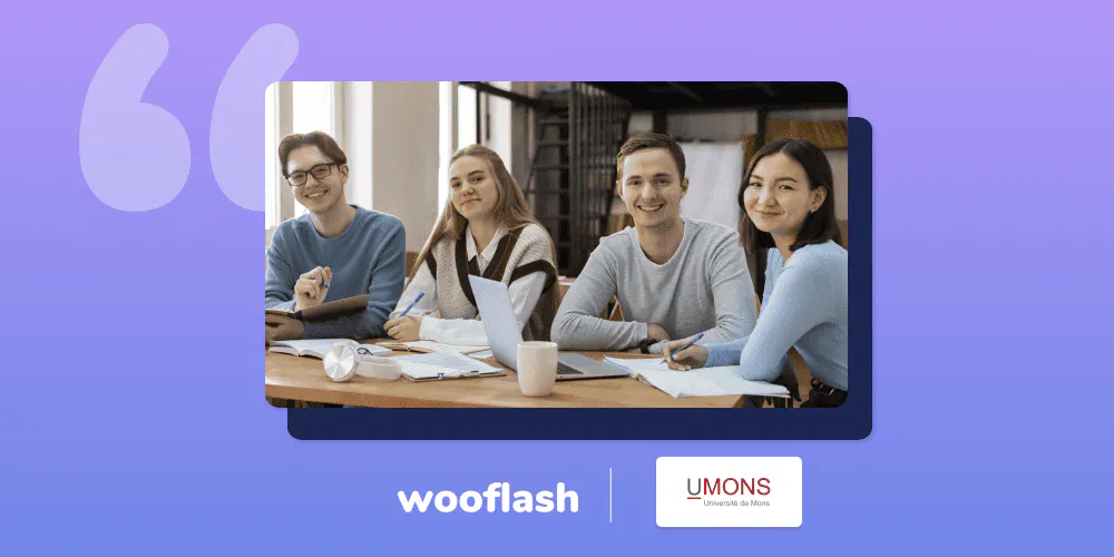 Wooflash Wooflash à Mons : accompagner les cours d’anglais