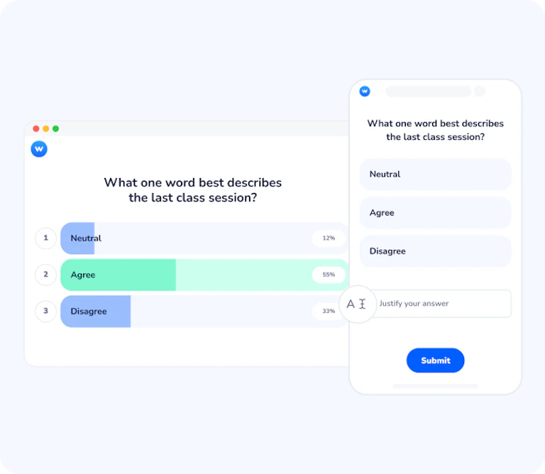 Crea cuestionarios de opción múltiple atractivos | Wooclap