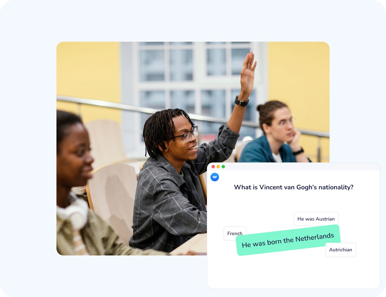 Survey with students