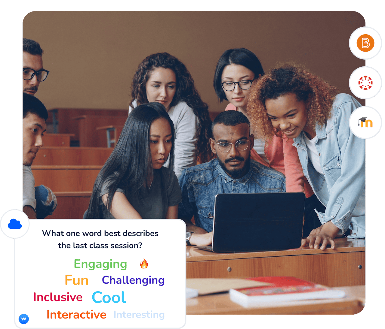 learners with a computer