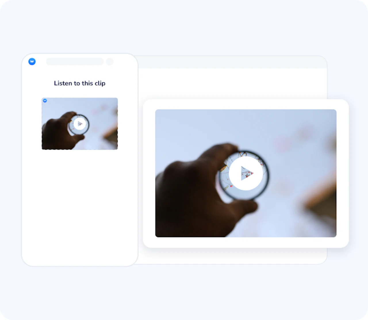 Split hero illustration