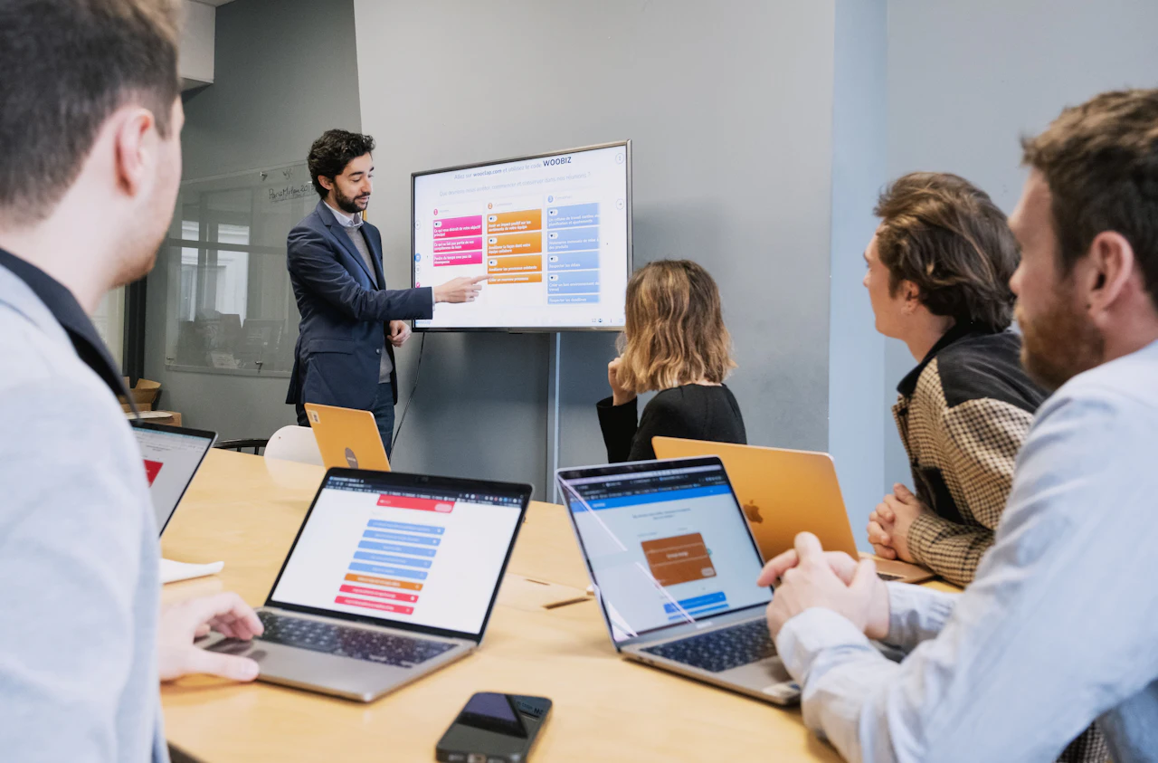 usage of wooclap in a training session