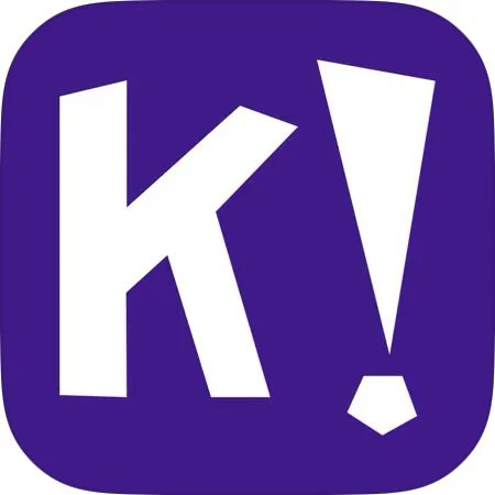 Logo of Kahoot, an interactive learning platform