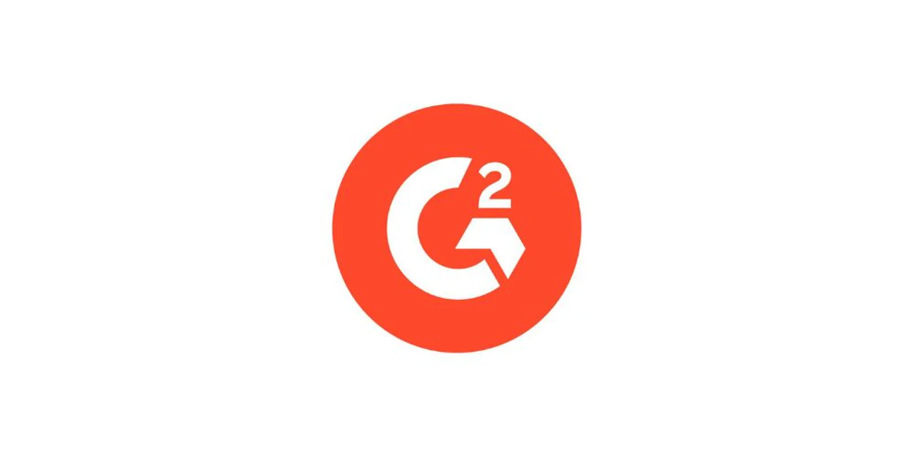 Logo og G2 , a rating website 