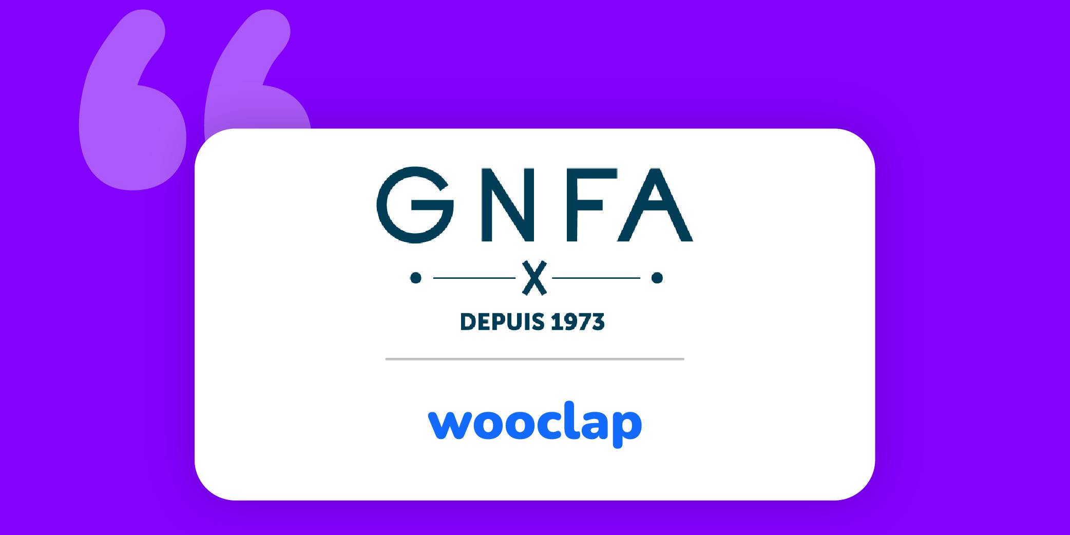 GNFA x Wooclap 