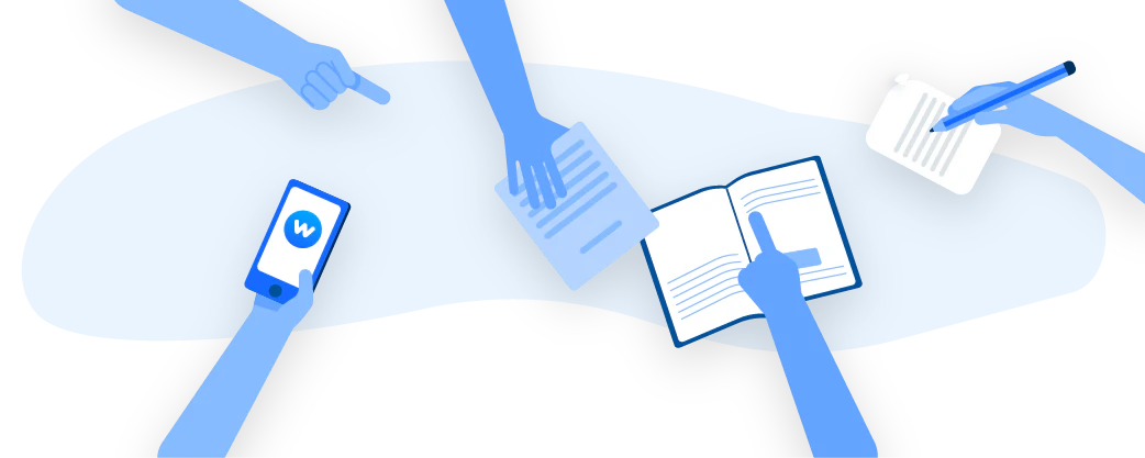 White collaboratif teaching
