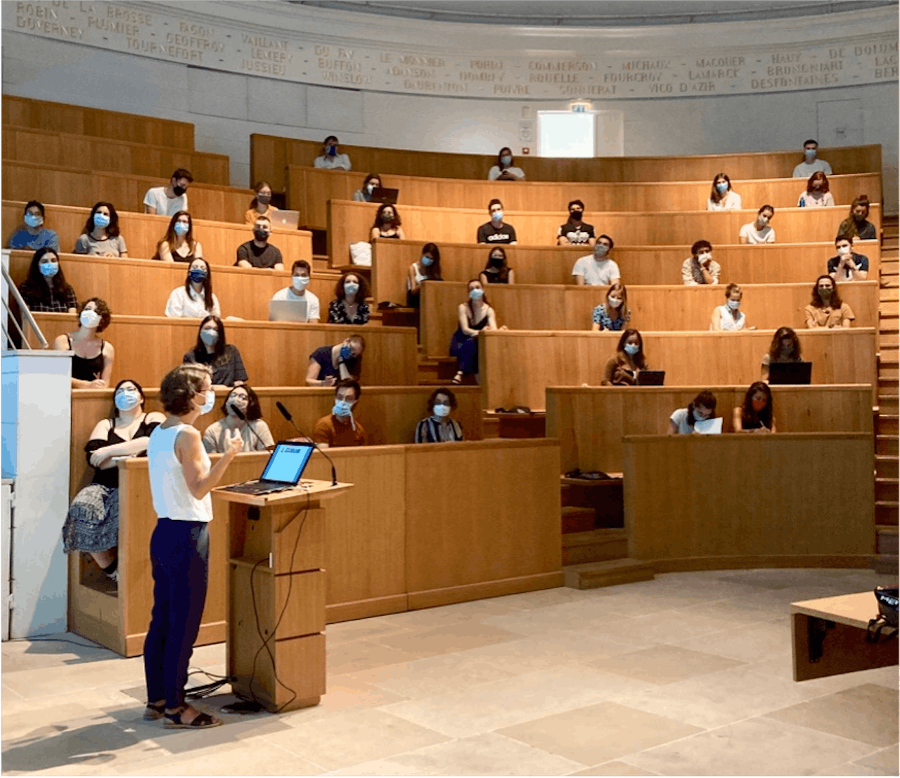 Amphi au Muséum