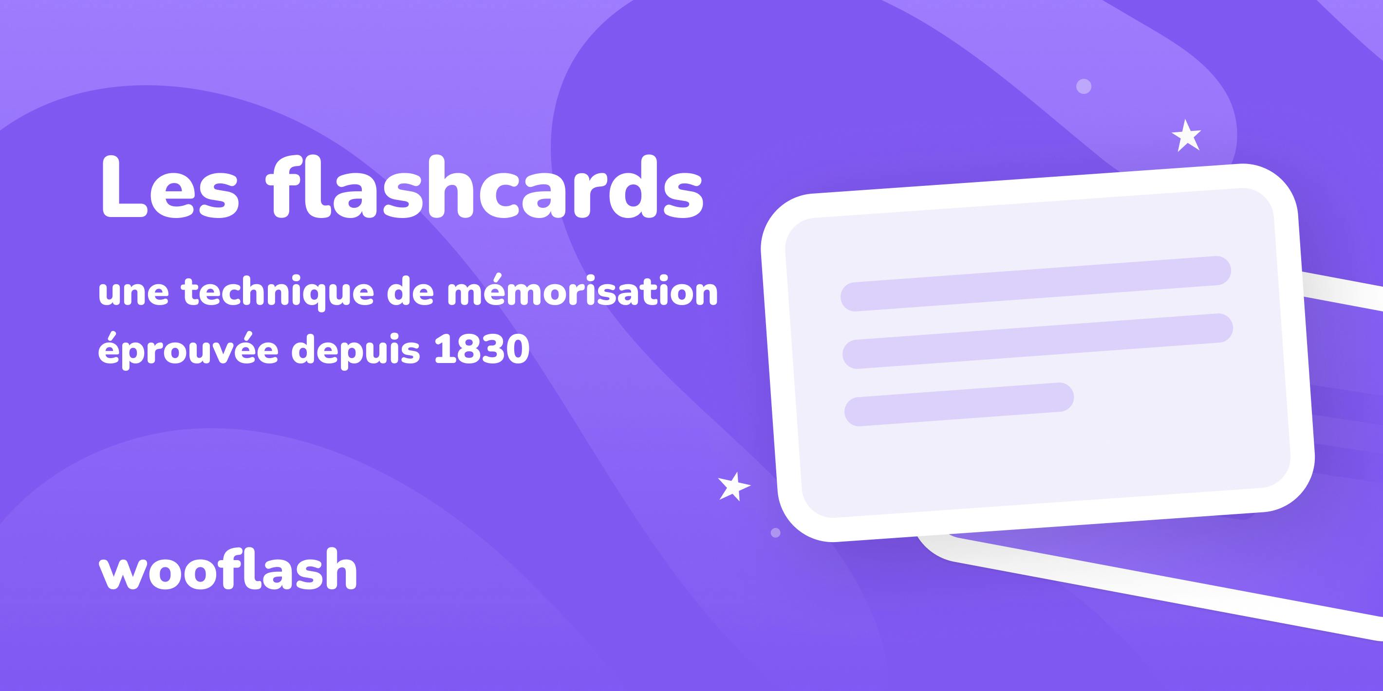 Les flashcards : une technique de mémorisation 