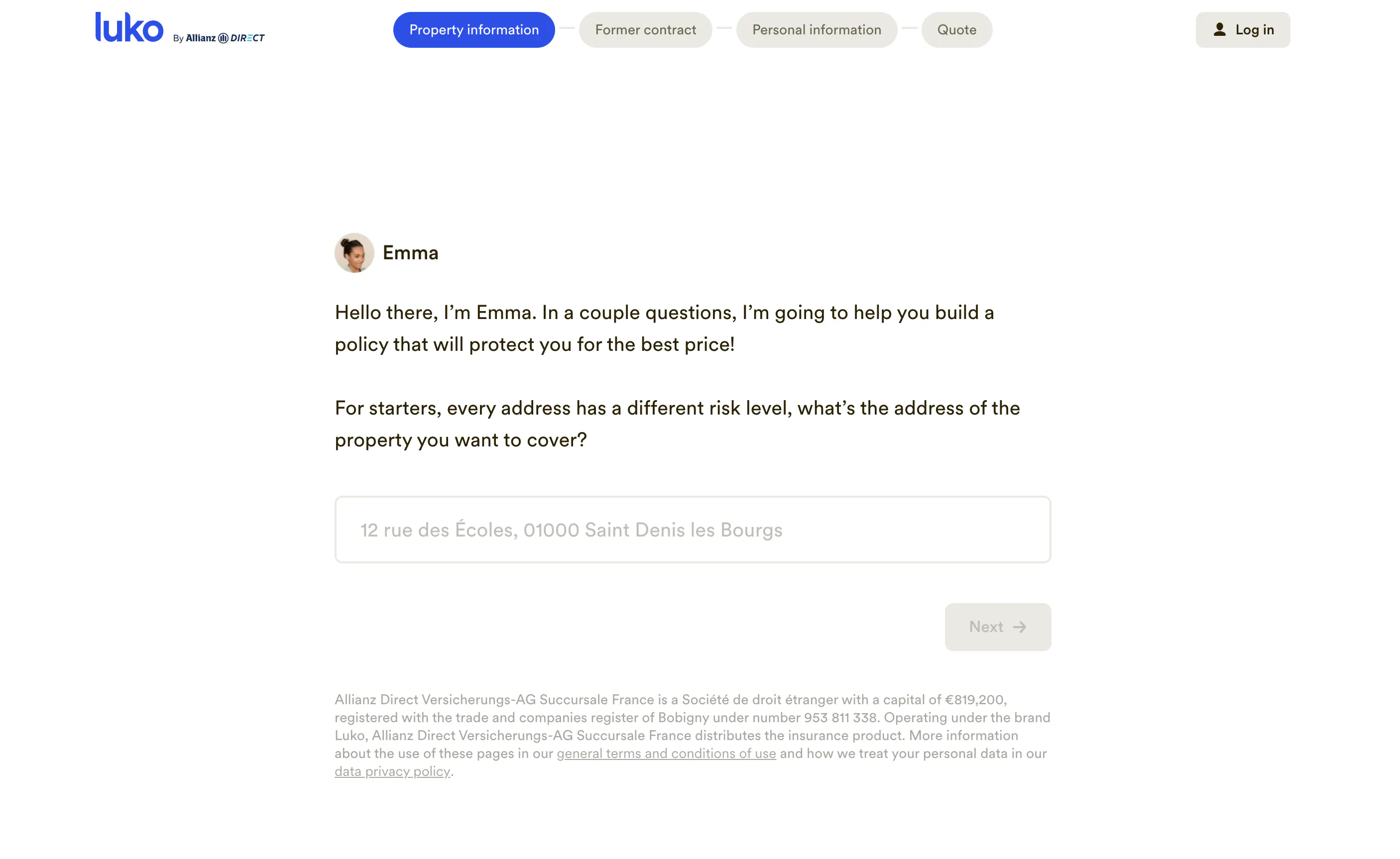 Luko Onboarding