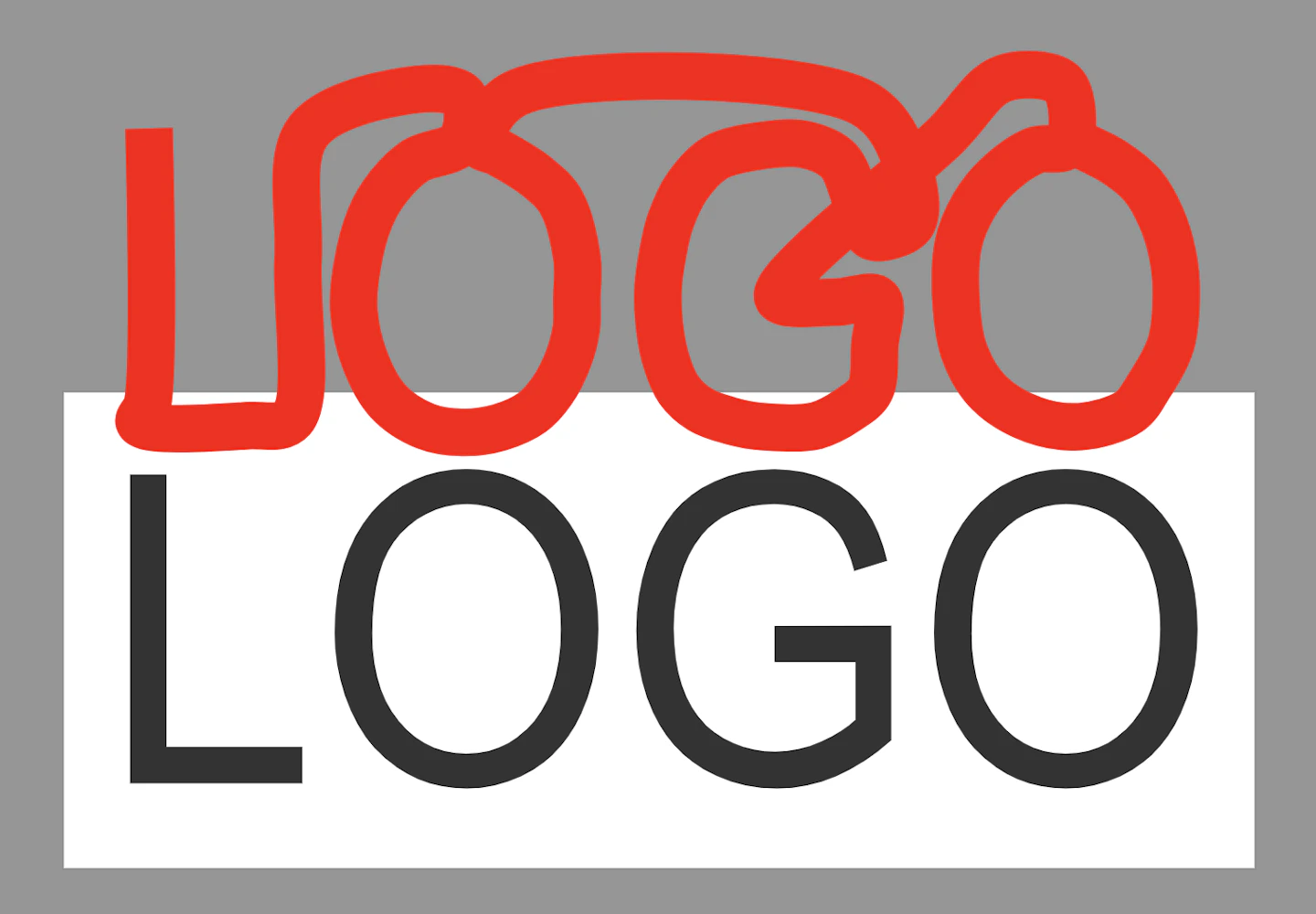 logo and logo stroke