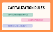 Capitalization Rules Examples Punctuation Grammar