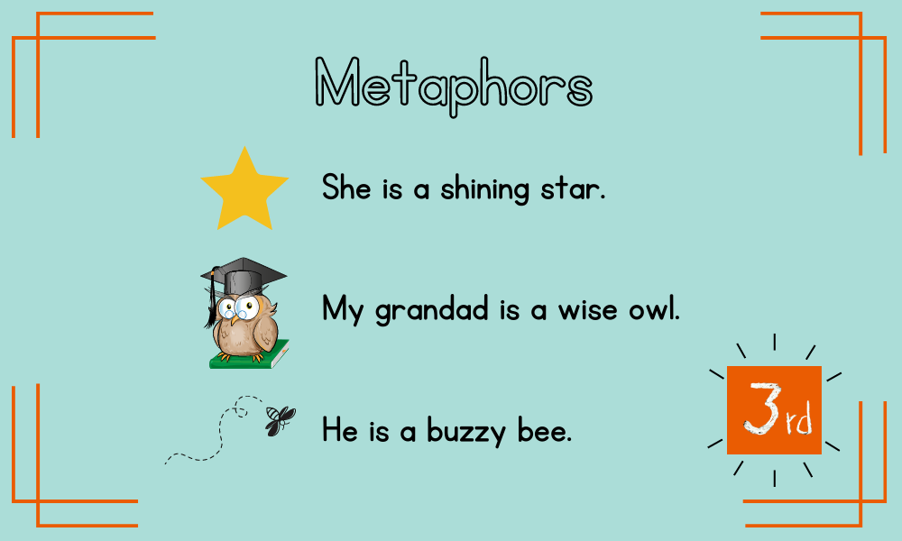 metaphor examples for kids