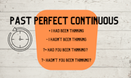 Past Perfect Continuous Tense For 3 6 Graders Grammar