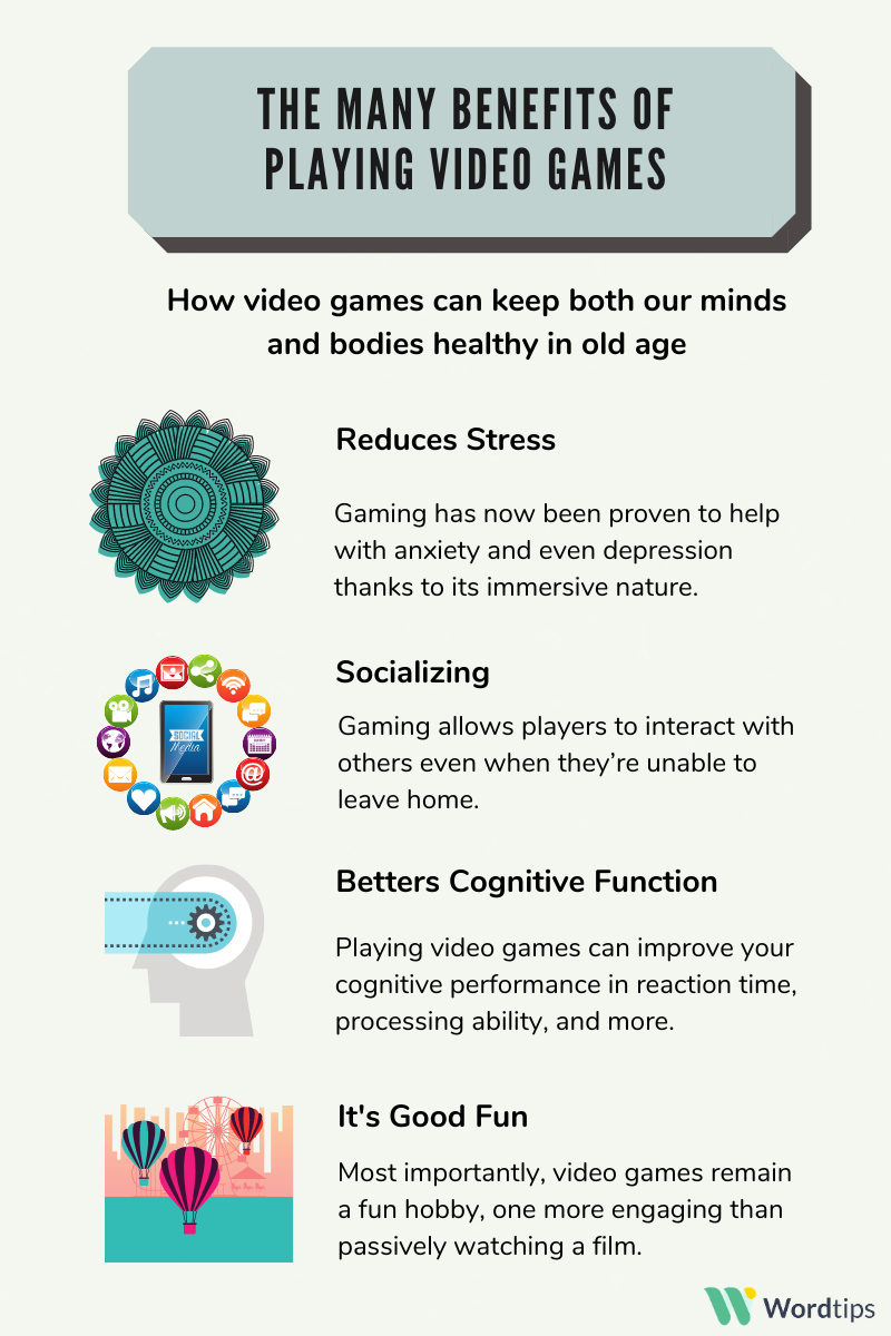 4 Surprising Benefits of Gaming for Older Adults -  Blog