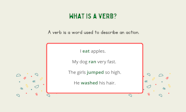 Verb Examples Definition Common Types In The English Language Grammar