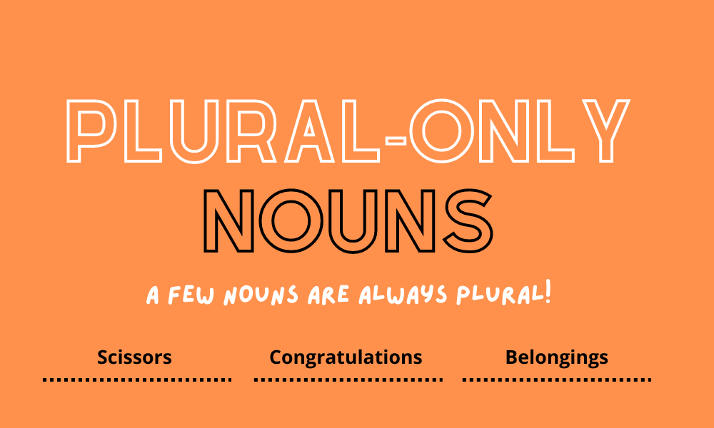 Confusing words: Words With No Plural Forms