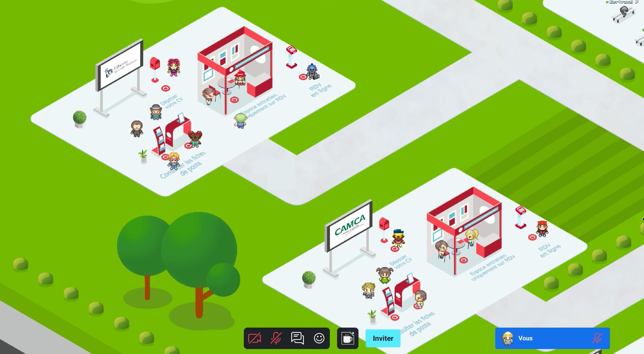 Virtual recruitment