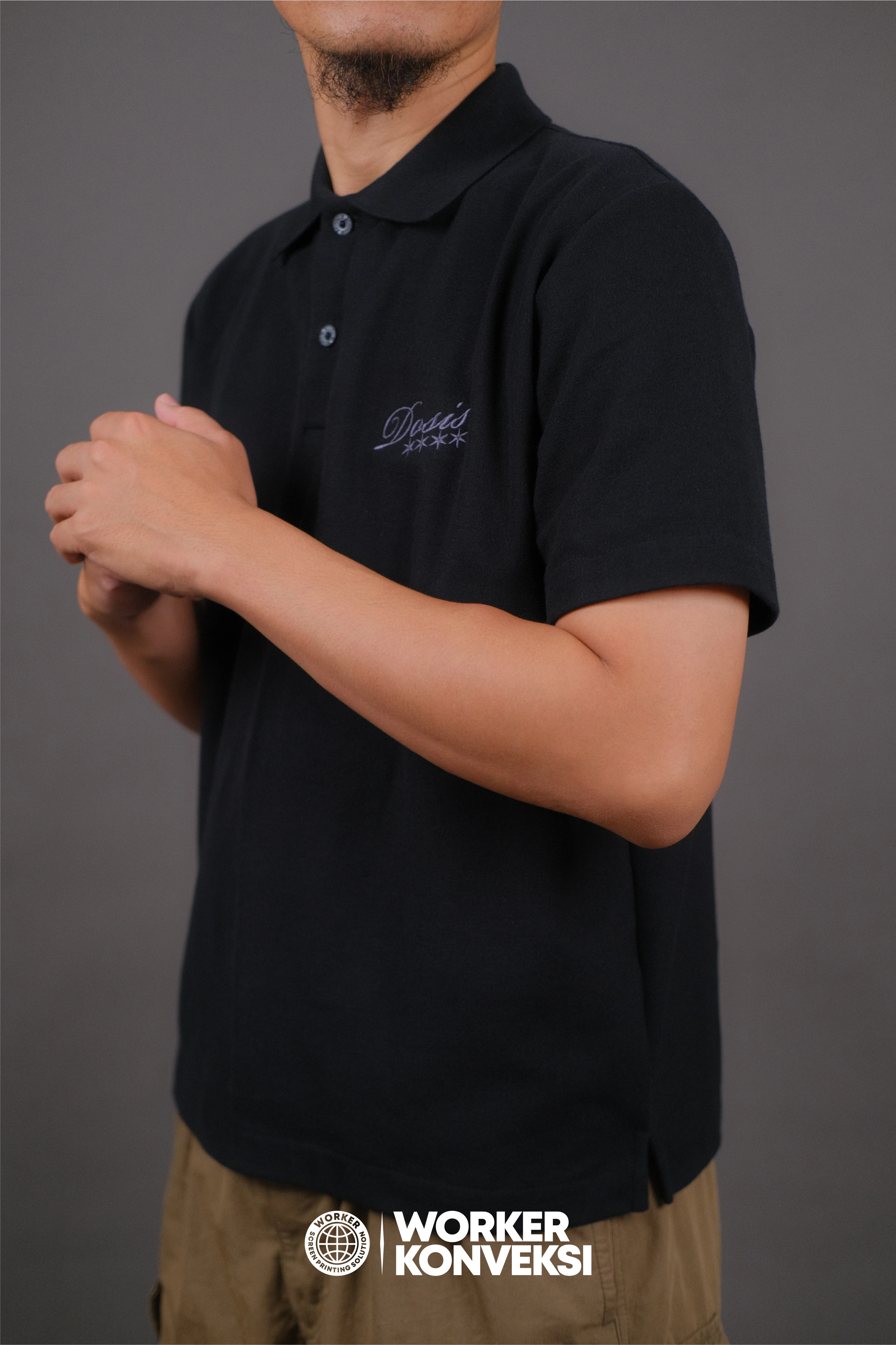 Polo shirt bordir produksi 2026 — foto 9