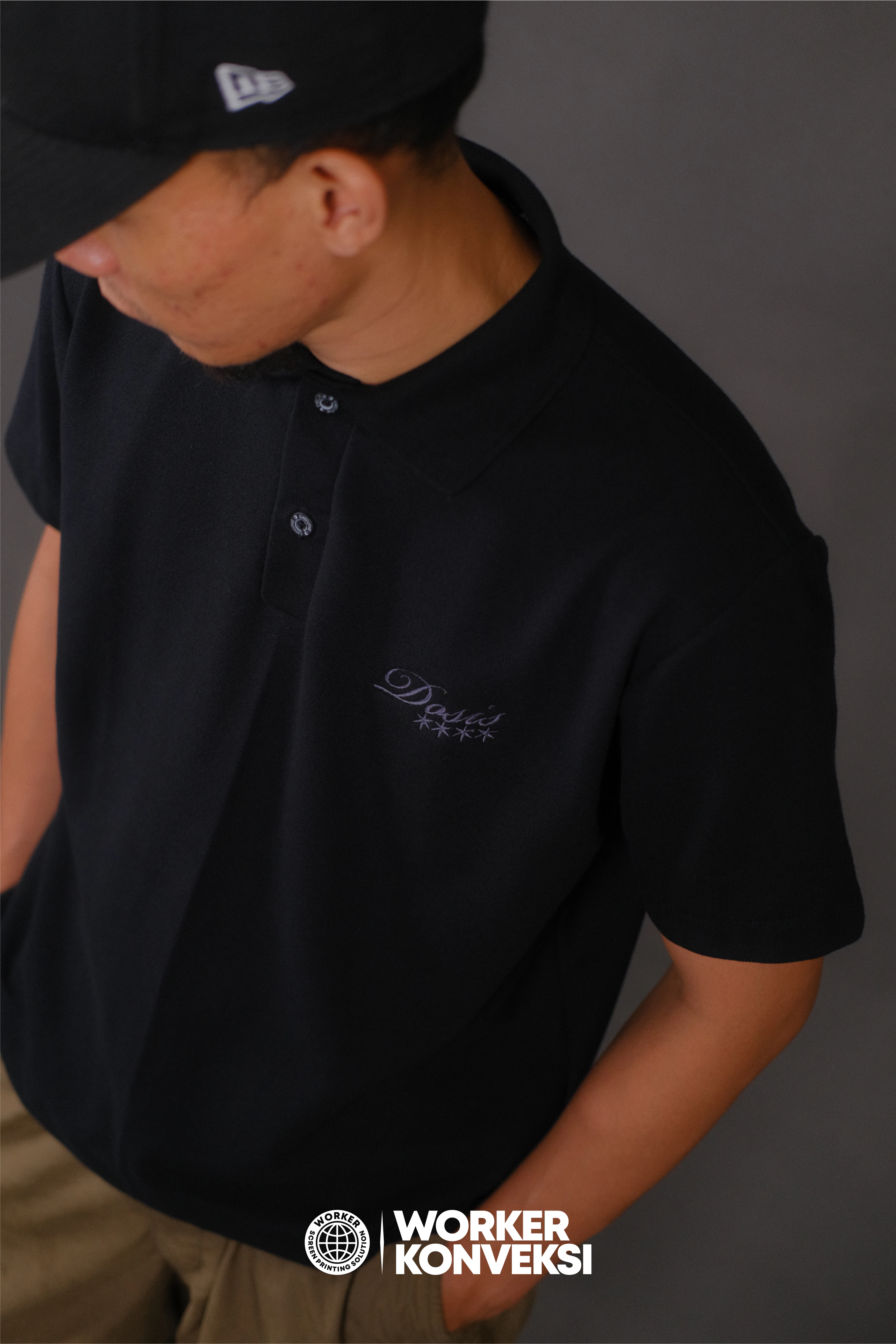 Polo shirt bordir produksi 2026 — foto 11