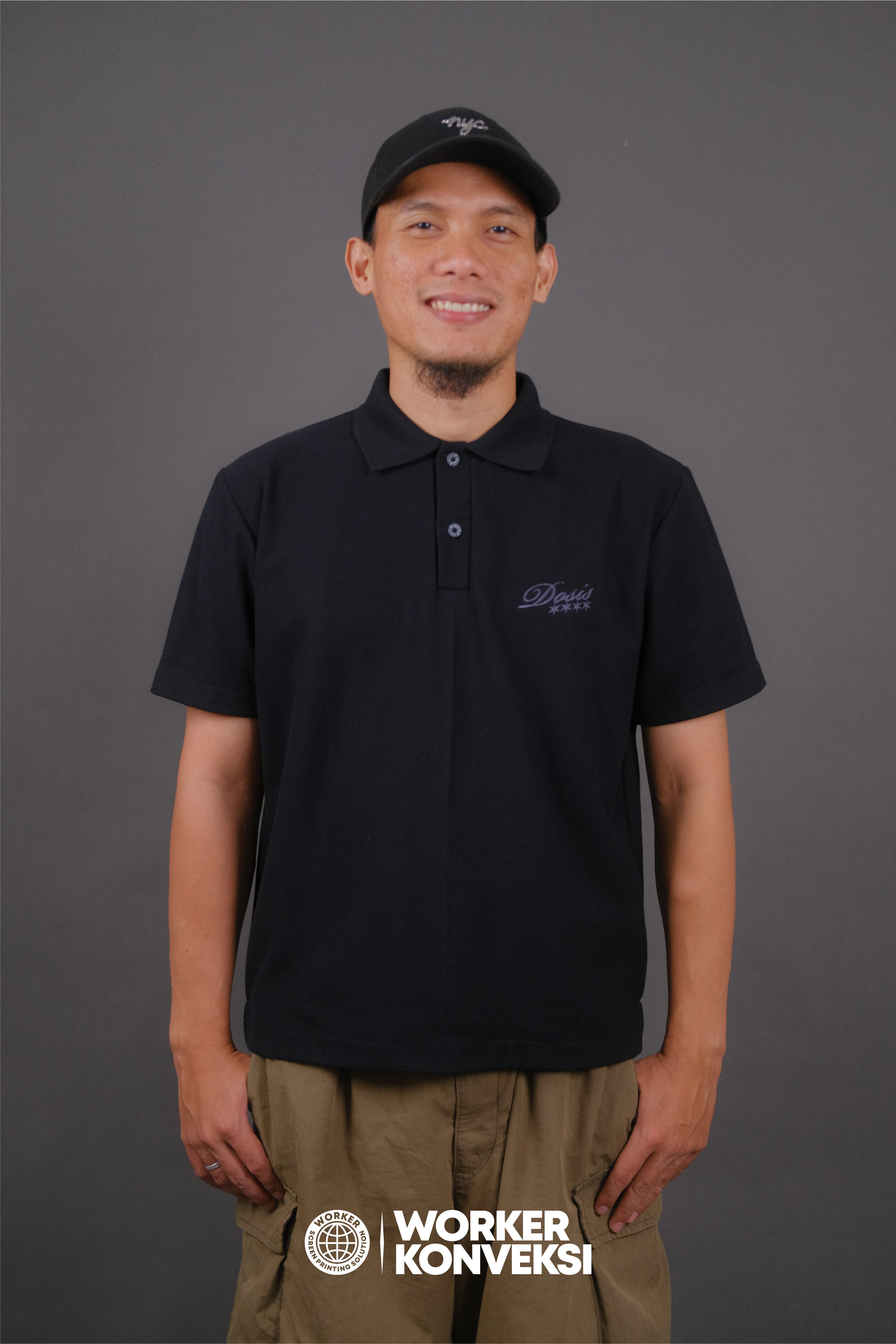 Polo shirt bordir produksi 2026 — foto 5