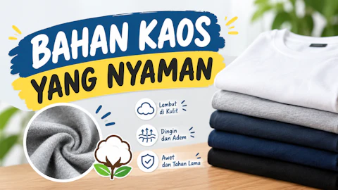 BAHAN KAOS YANG NYAMAN