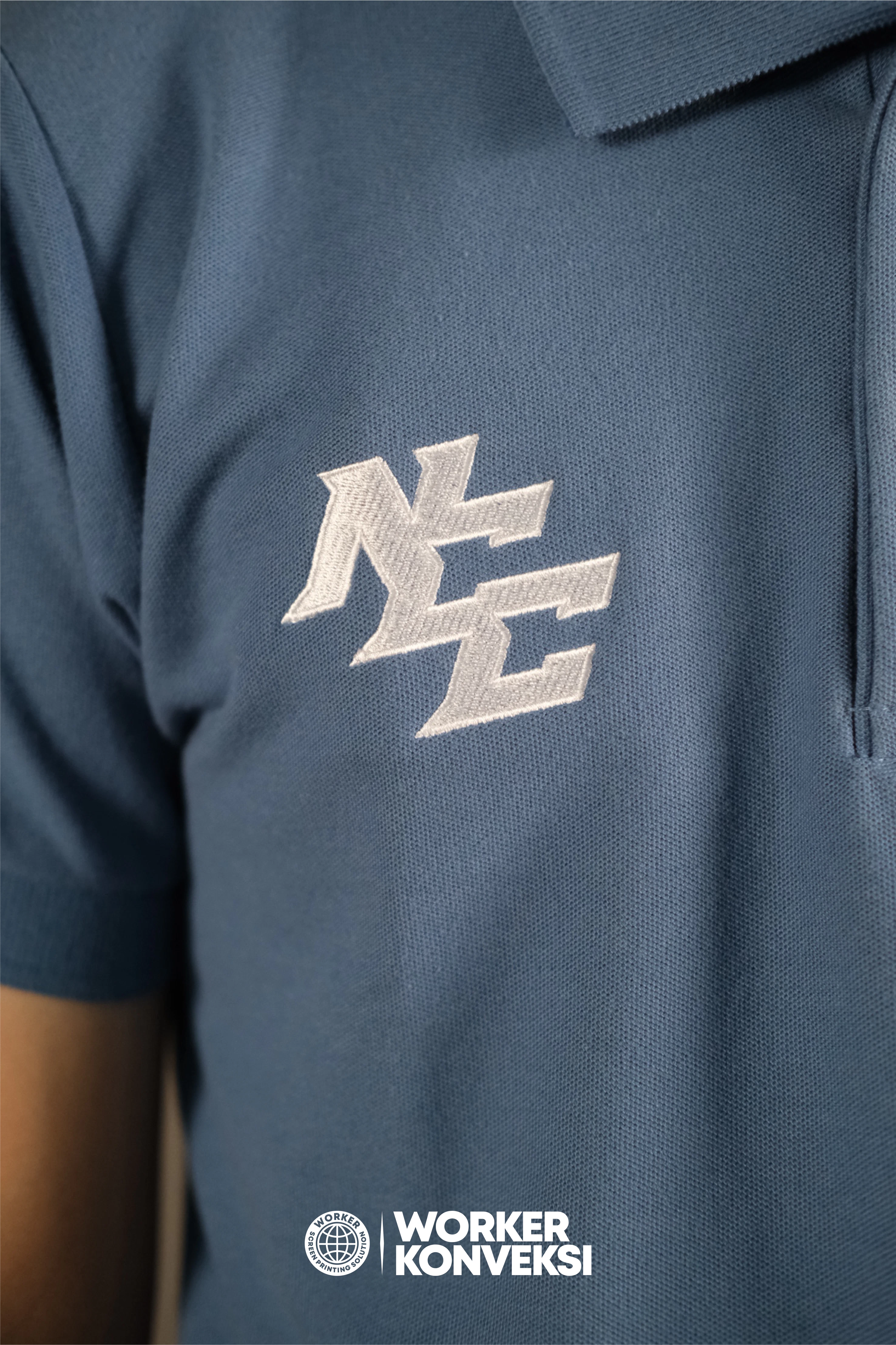 Polo shirt bordir produksi 2026 — foto 12