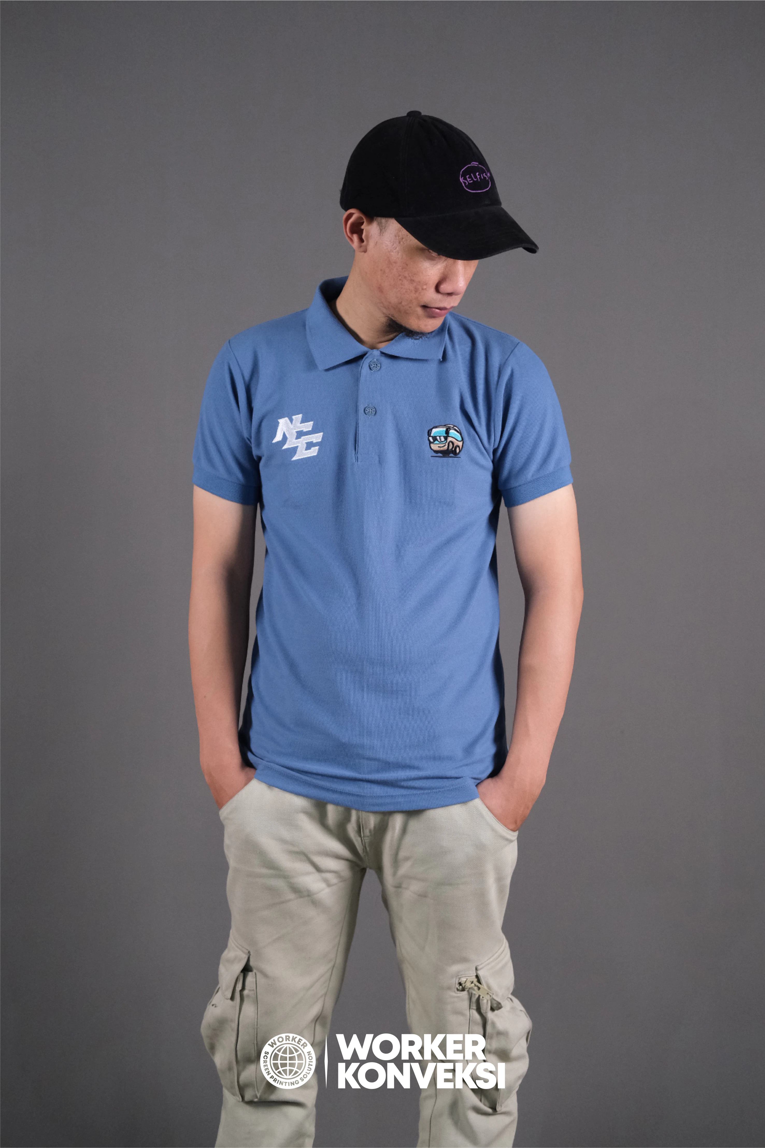 Polo shirt bordir produksi 2026 — foto 19