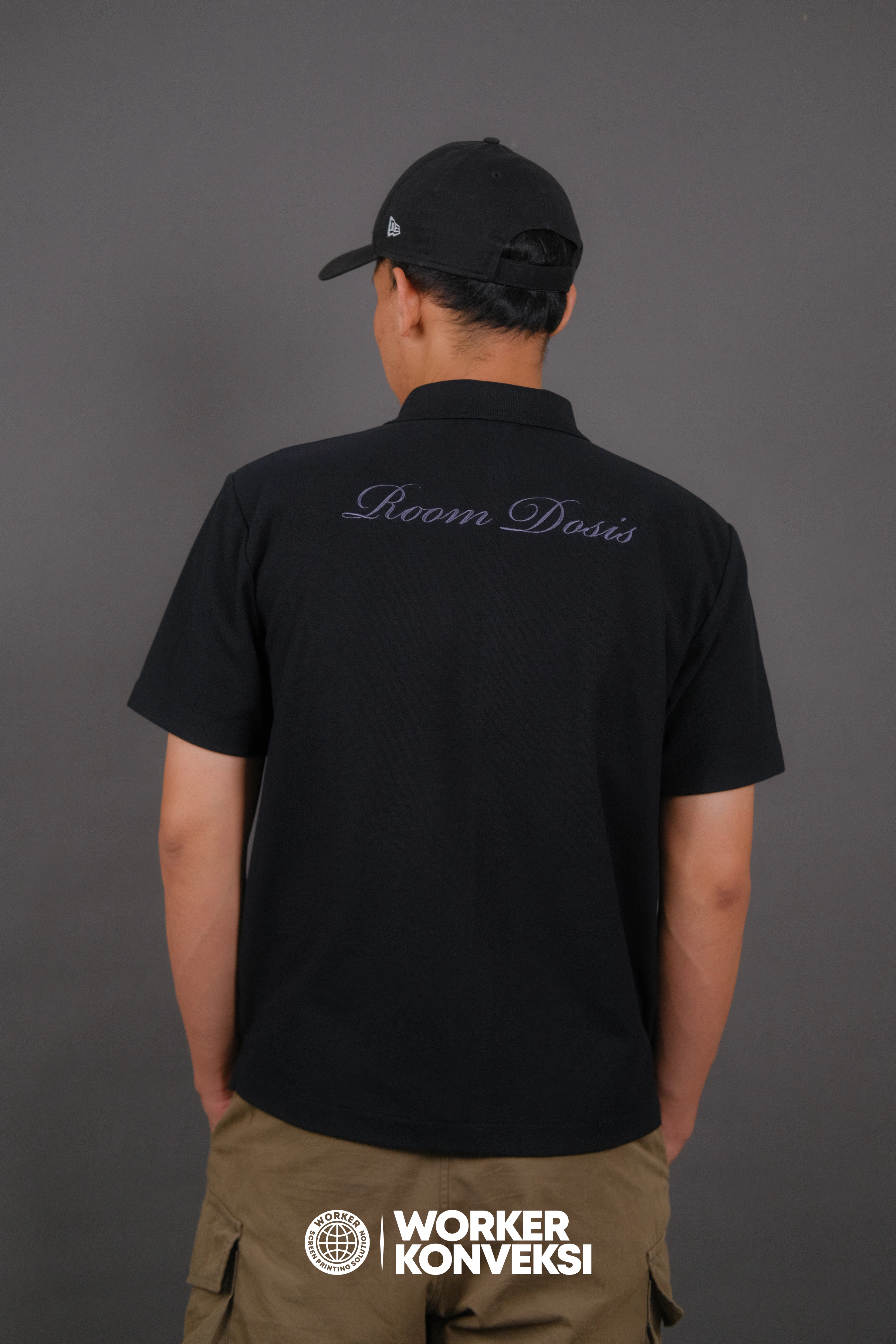 Polo shirt bordir produksi 2026 — foto 2