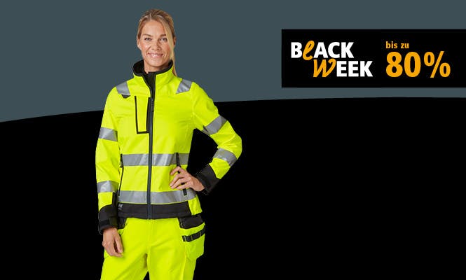 Black Week Sale Arbeitskleidung Damen workgear.ch