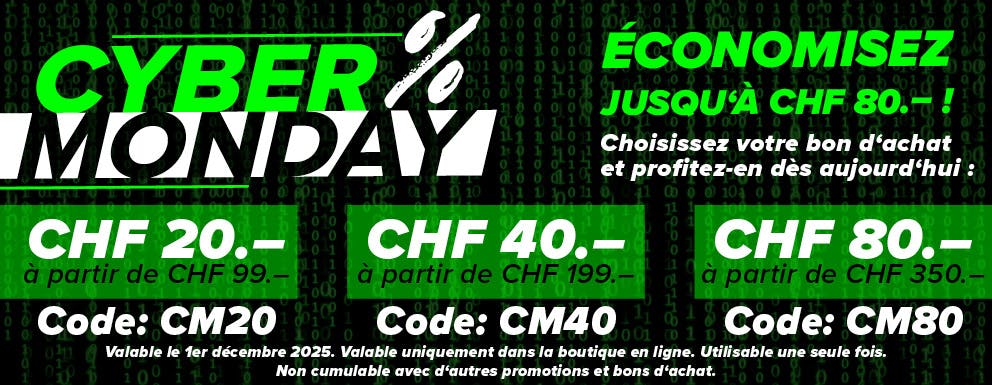 Cyber Monday 01.12.2025 – Offres et promotions sur workgear.ch