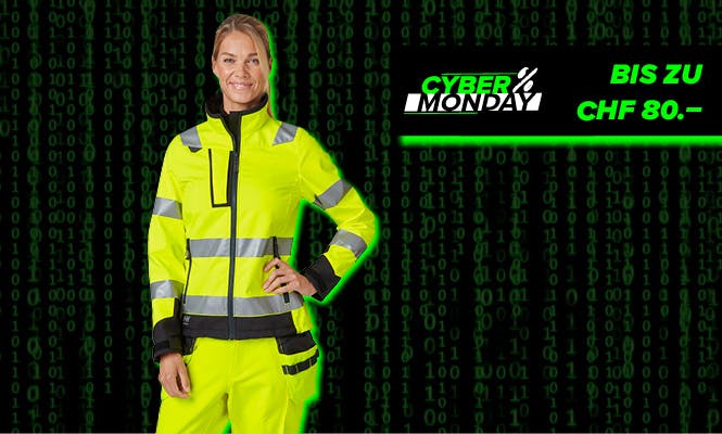 Cyber Monday Deals vêtements de travail femmes workgear.ch