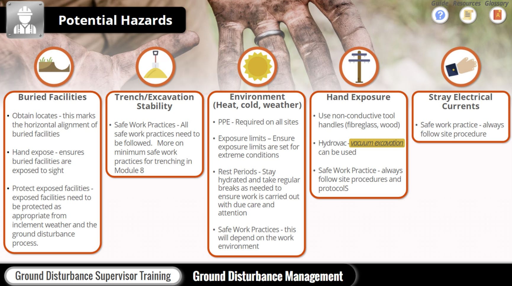course screenshot